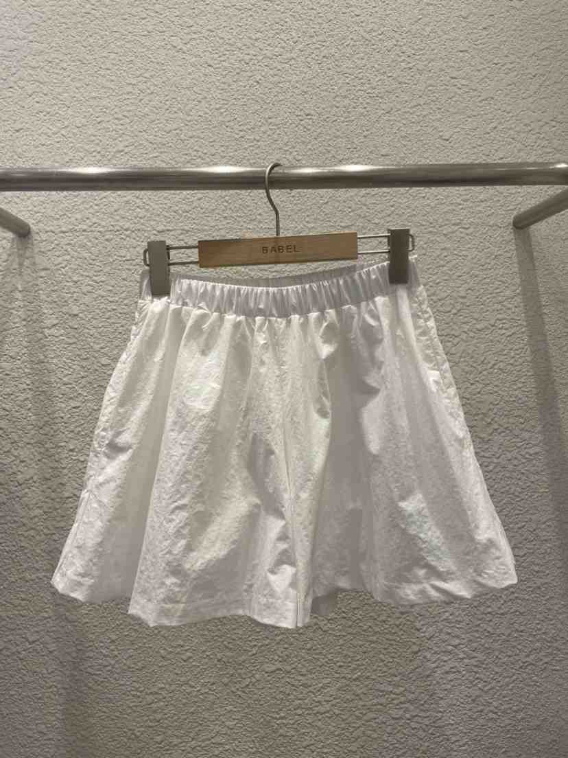 BABEL直郵韓國代購㊣女裝新品25春夏推薦熱賣時尚休閑短褲尼龍BABEL短褲
