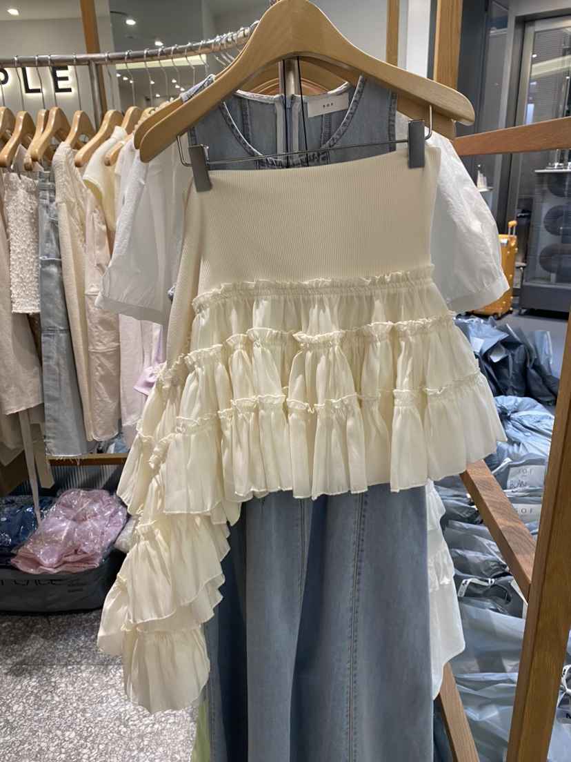 SOF直郵韓國代購㊣女裝新品25春夏時尚人氣推薦休閑熱賣短裙SOF短裙