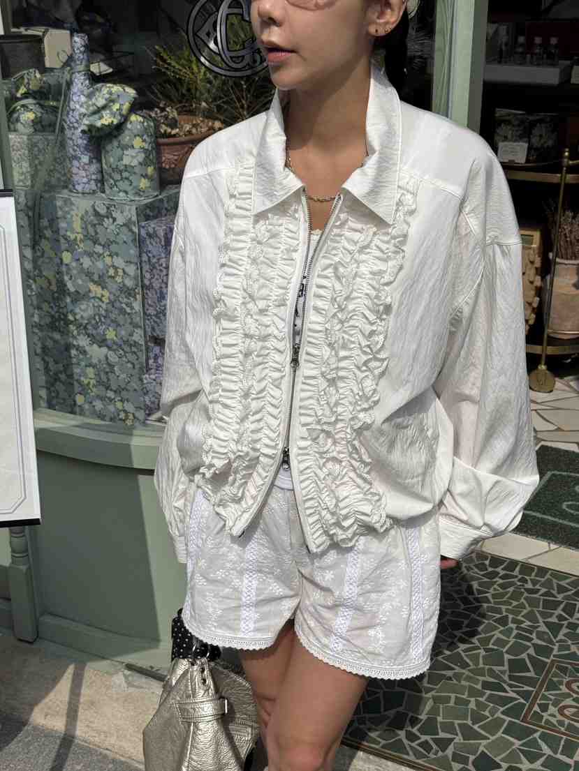 SUNDER MARKET直郵韓國代購㊣女裝新品熱賣休閑推薦25春夏夾克SUNDER MARKET夾克