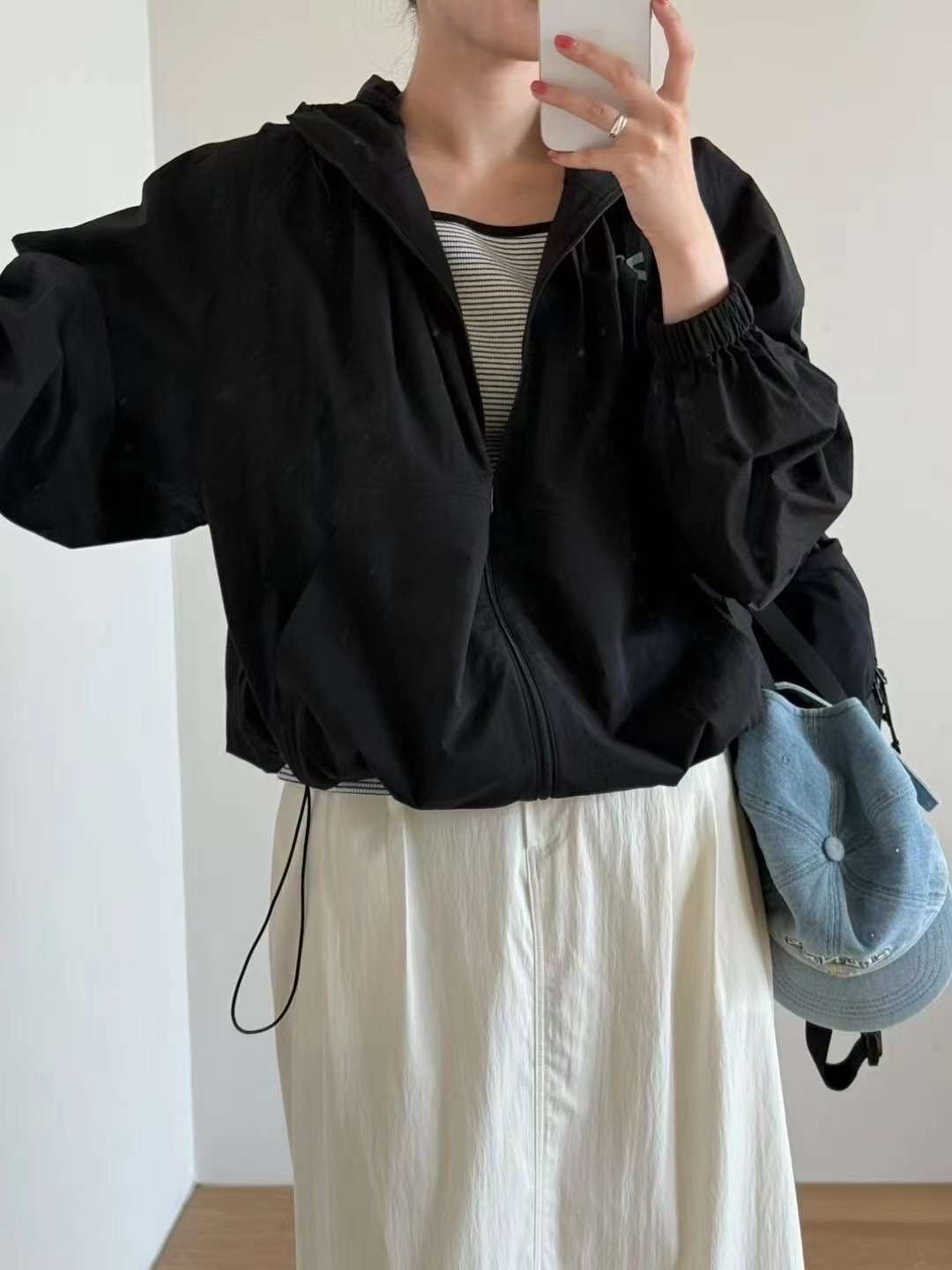AMYGRACE韓國直郵㊣東大門實拍女裝新品推薦熱賣25春夏夾克AMYGRACE夾克