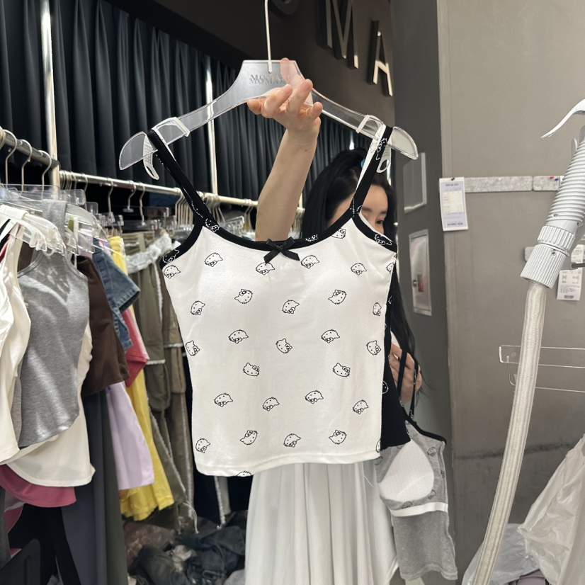 MOMAZU韓國㊣直郵東大門代購女裝新品時尚25春夏熱賣吊帶背心MOMAZU吊帶/背心
