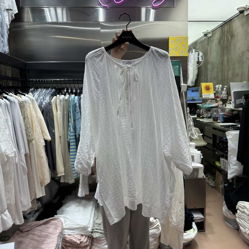 RUNWAY-런웨이韓國直郵㊣女裝新款推薦25春夏人氣襯衫蕾絲衫RUNWAY襯衫/蕾絲衫