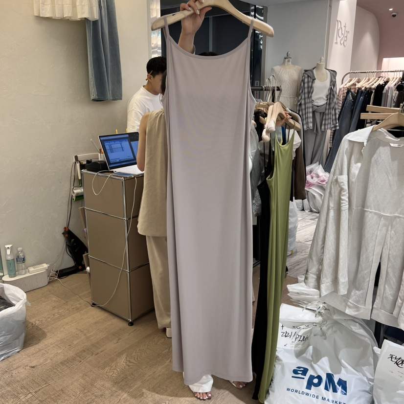 W AND J韓國㊣直郵東大門代購女裝新品人氣推薦休閑連衣裙W AND J連衣裙