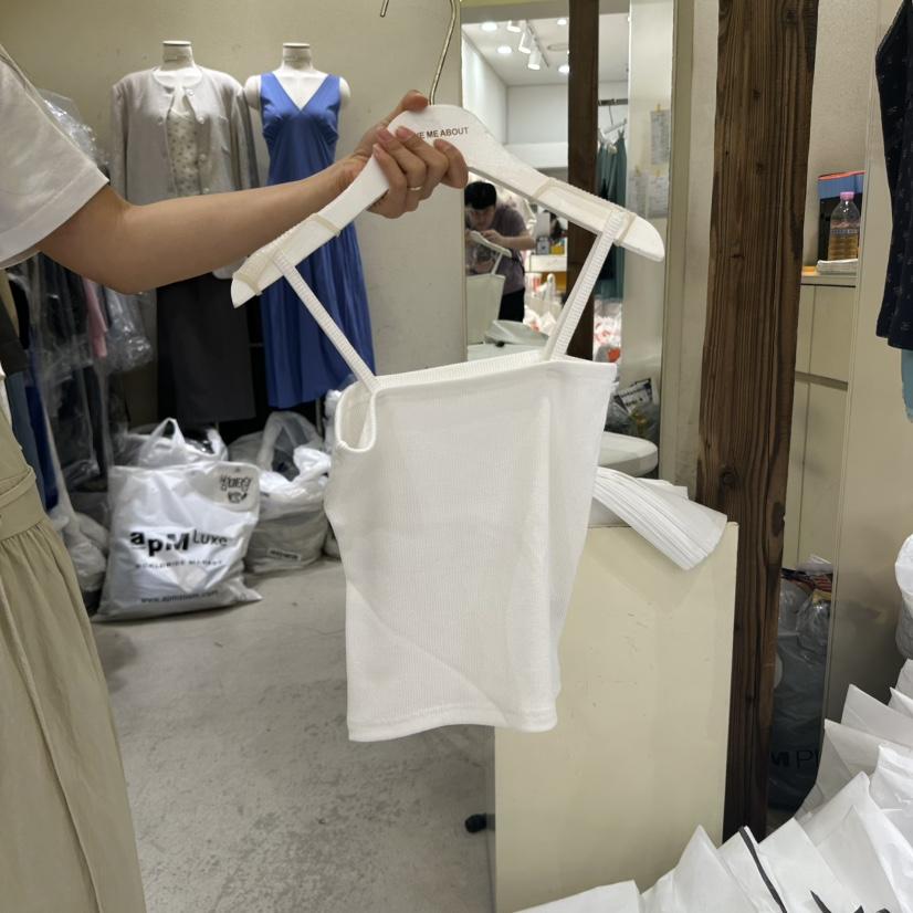 REFLAT直郵韓國代購㊣女裝新品休閑推薦時尚熱賣人氣吊帶背心REFLAT吊帶/背心