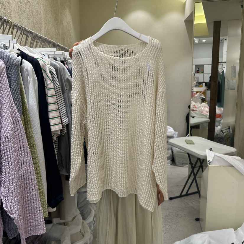 REFLAT韓國㊣直郵東大門代購女裝新品時尚人氣25春夏針織衫REFLAT針織衫