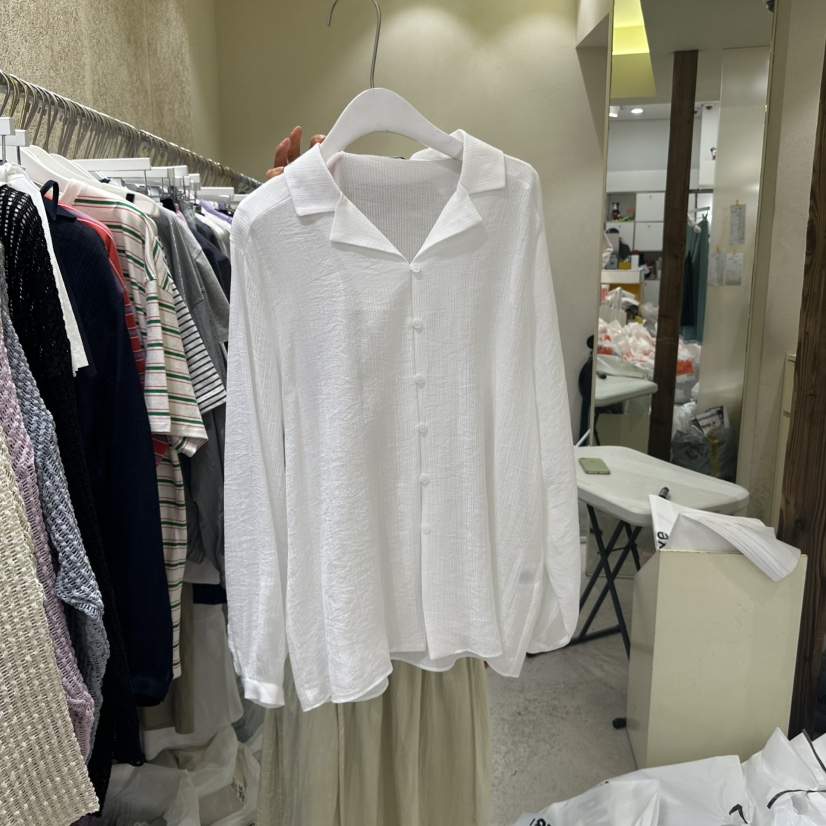 REFLAT韓國㊣直郵東大門代購女裝新品熱賣人氣時尚襯衫蕾絲衫REFLAT襯衫/蕾絲衫