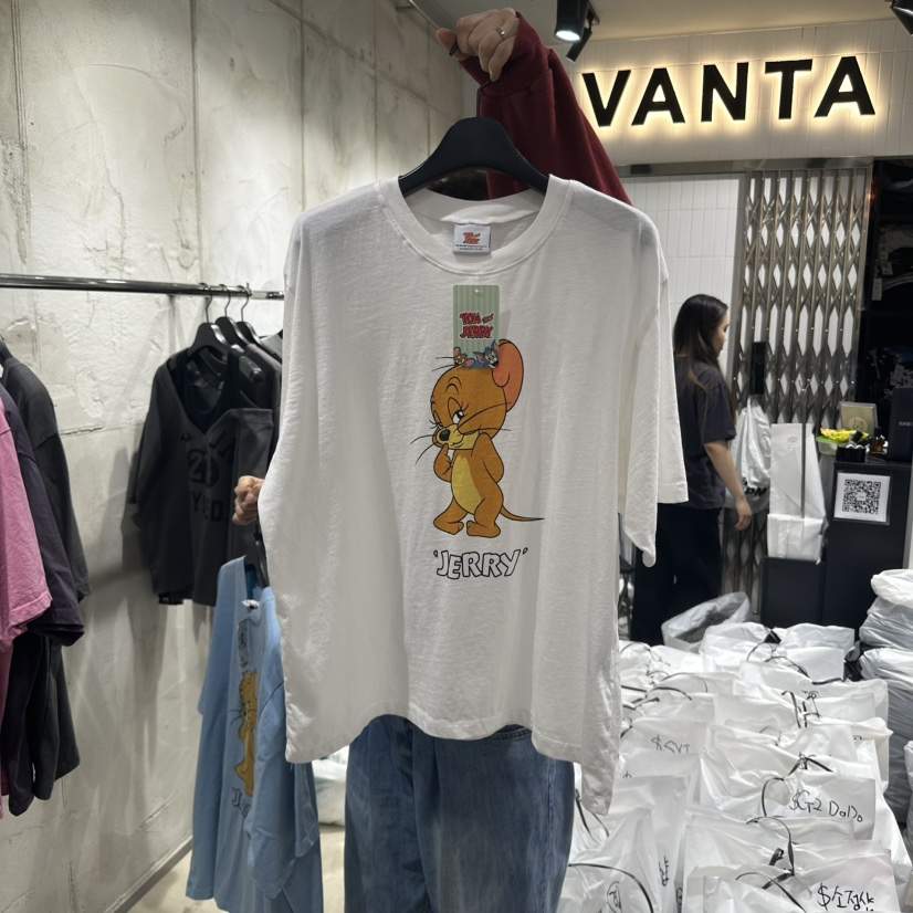 VANTA韓國直郵㊣東大門實拍女裝新品人氣25春夏休閑時尚T恤VANTAT恤