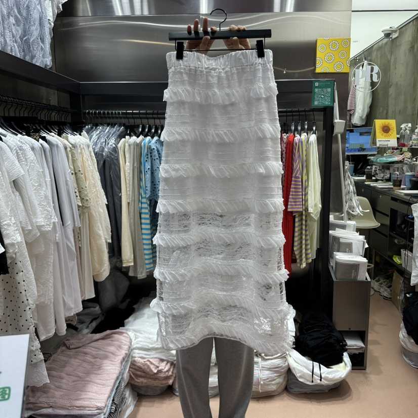 RUNWAY-런웨이直郵韓國代購㊣女裝新品推薦熱賣時尚休閑長裙RUNWAY長裙