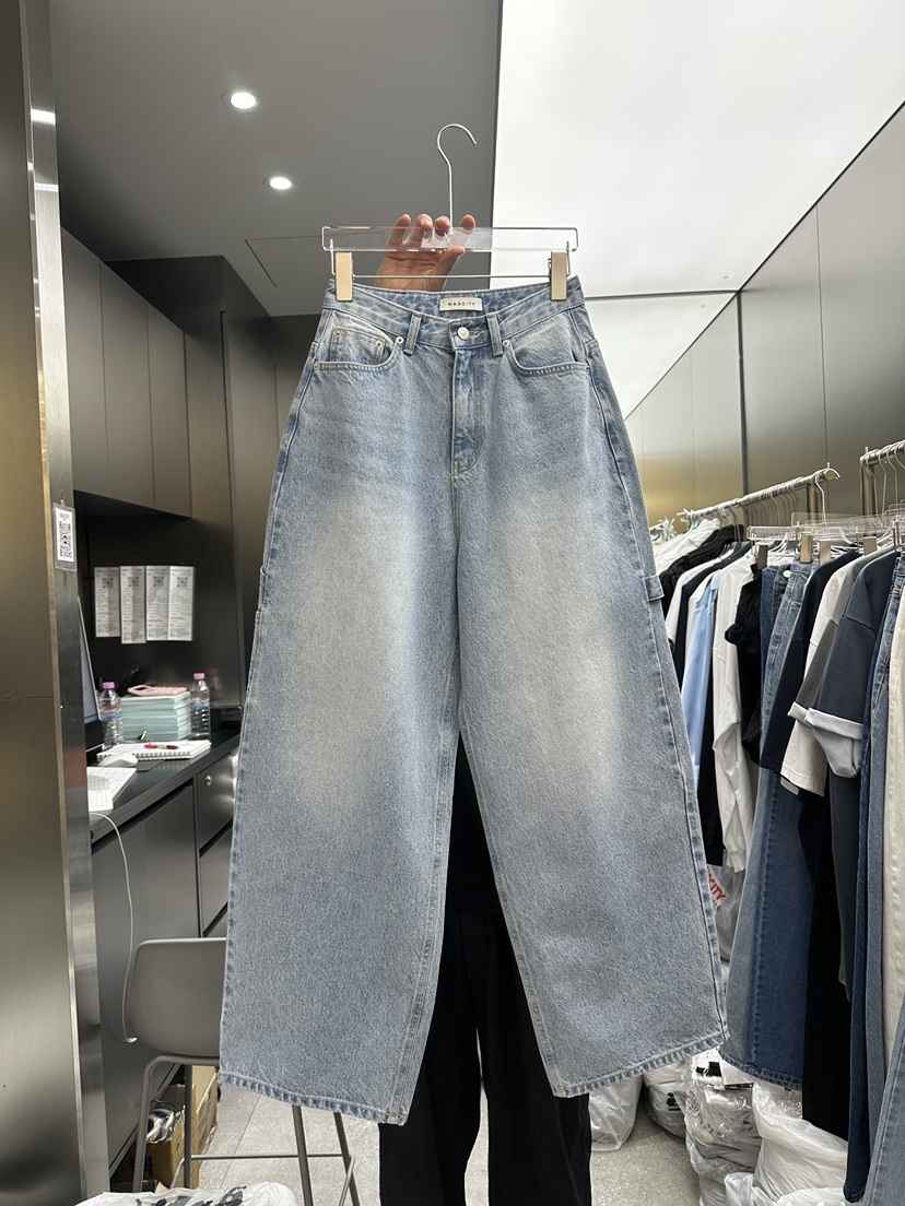 MADCITY韓國㊣直郵東大門代購女裝新品25春夏熱賣推薦牛仔褲MADCITY牛仔褲