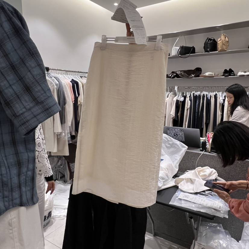 WOOD SAGE韓國直郵㊣女裝新品時尚熱賣人氣休閑半身裙中短裙WOOD SAGE半身裙/中短裙