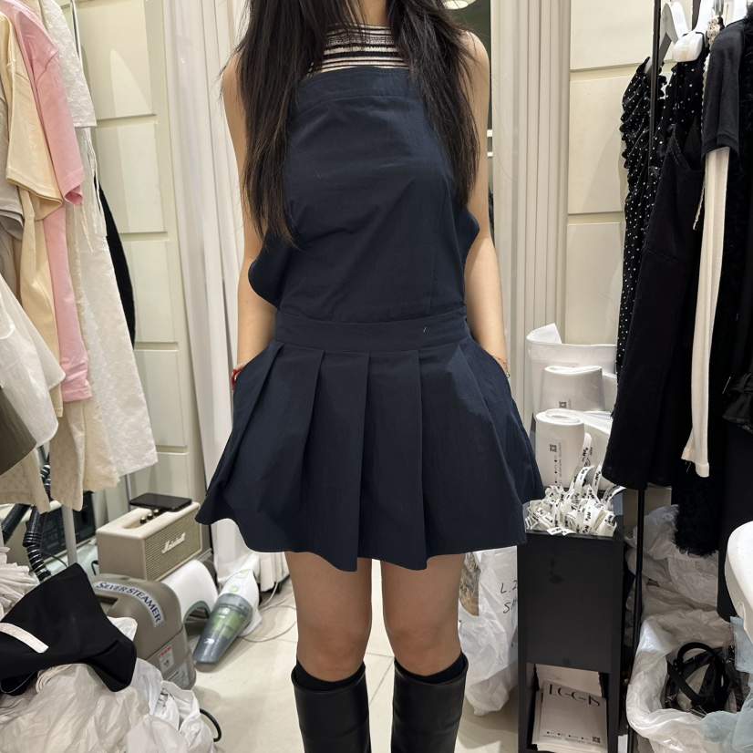 EGG IS韓國㊣直郵東大門代購女裝新款時尚25春夏人氣連衣裙EGG IS連衣裙