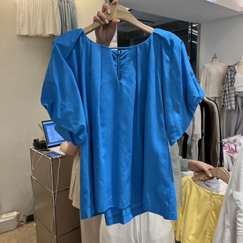 W AND J韓國直郵㊣女裝新品休閑時尚推薦人氣熱賣襯衫蕾絲衫W AND J襯衫/蕾絲衫