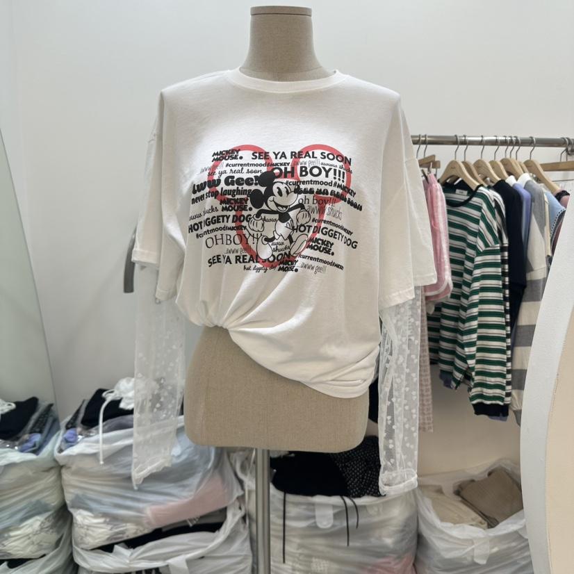 DELIGHT-L韓國直郵㊣女裝新品時尚熱賣25春夏推薦人氣長袖T恤DELIGHT長袖T恤
