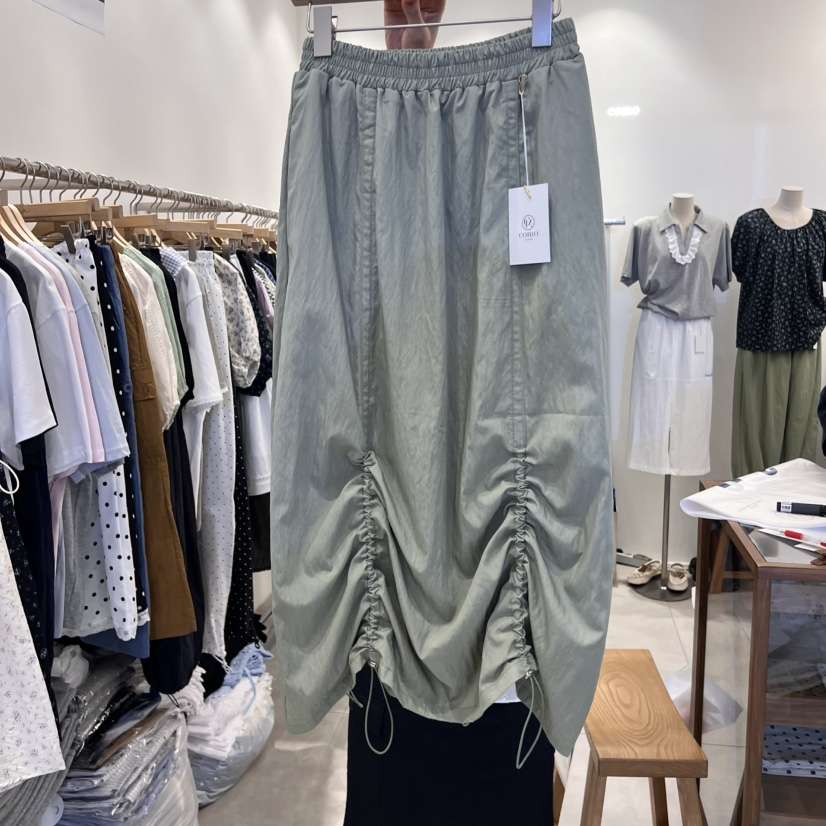 TAN&amp;COMO韓國直郵㊣女裝新品時尚熱賣休閑半身裙中短裙tan-COMO半身裙/中短裙
