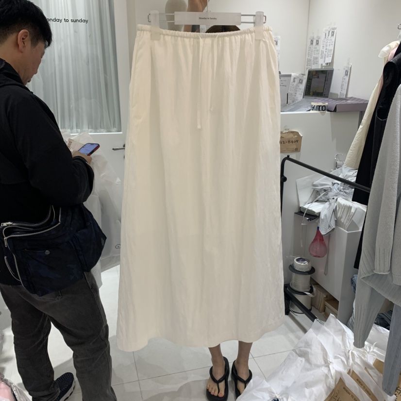 MONDAY TO SUNDAY韓國直郵㊣女裝新款人氣時尚推薦休閑長裙MONDAY TO SUNDAY長裙