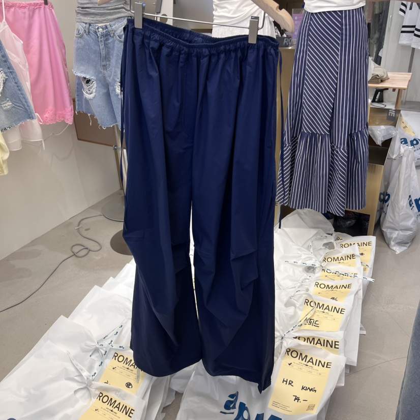 ROMAINE直郵韓國代購㊣女裝新款25春夏推薦人氣熱賣休閑休閑褲ROMAINE休閑褲