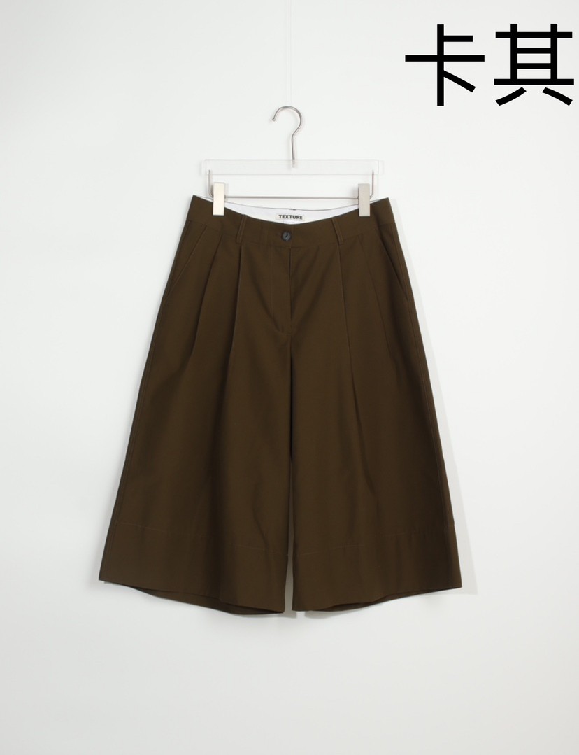 TEXTURE韓國直郵㊣東大門實拍女裝新款25春夏人氣推薦熱賣短褲TEXTURE短褲