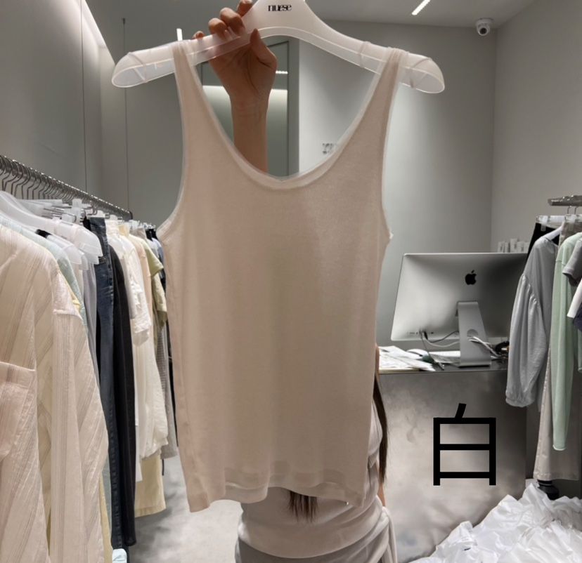 NUESE直郵韓國代購㊣女裝新款推薦休閑人氣熱賣25春夏吊帶背心NUESE吊帶/背心