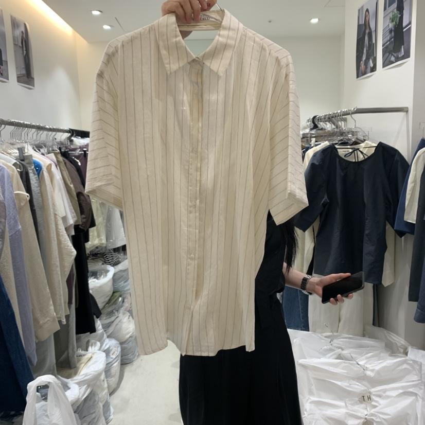 THE REST韓國㊣直郵東大門代購女裝新品25春夏熱賣襯衫蕾絲衫THE REST/UNNOEUD襯衫/蕾絲衫