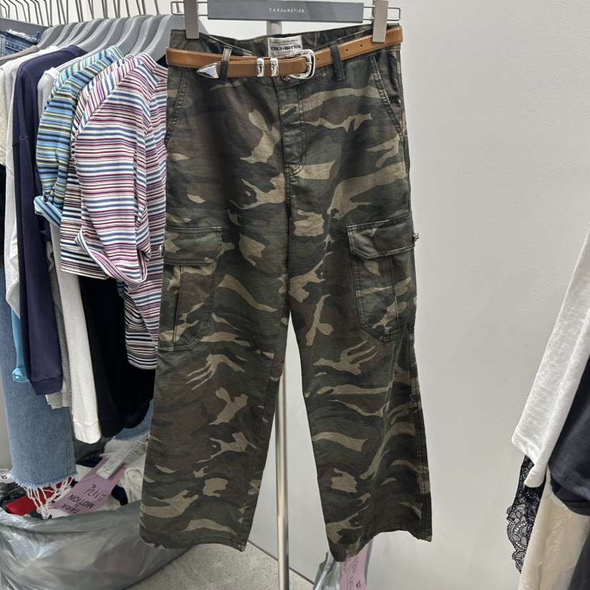 TARABY MOTION韓國直郵㊣女裝新品時尚熱賣休閑褲不含腰帶TARABY MOTION休閑褲