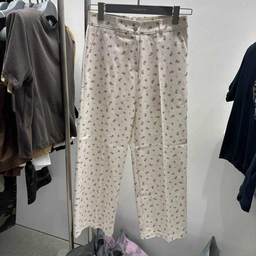 TARABY MOTION韓國直郵㊣女裝新品推薦人氣25春夏休閑褲絨TARABY MOTION休閑褲