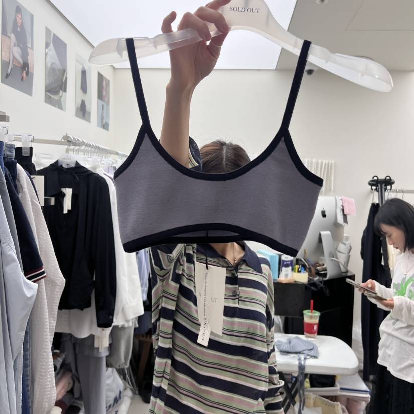 SOLD OUT韓國㊣直郵東大門代購女裝新品人氣推薦熱賣吊帶背心SOLD OUT吊帶/背心