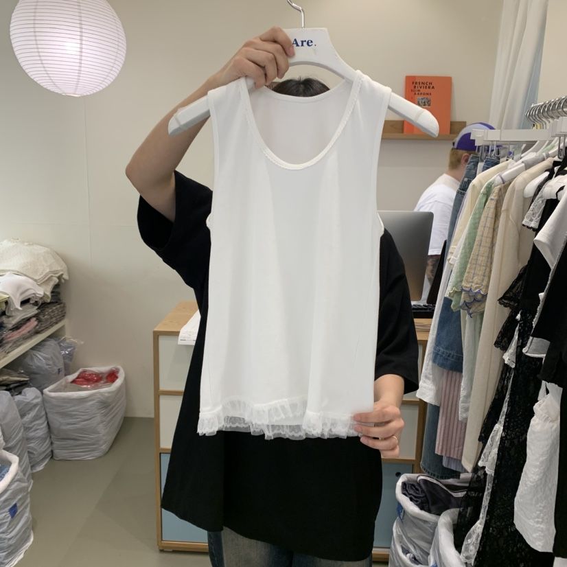 ARE直郵韓國代購㊣女裝新款熱賣推薦25春夏休閑時尚吊帶背心ARE YOU/ARE吊帶/背心