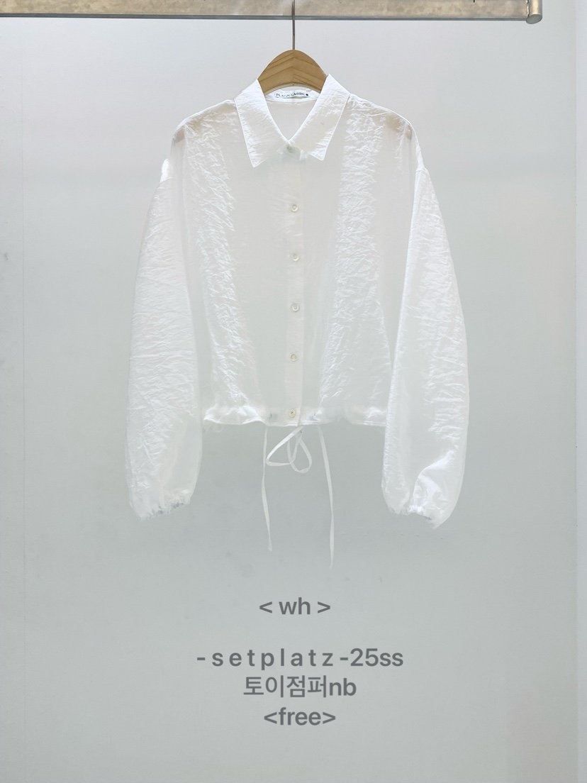 SETPLATZ韓國㊣直郵東大門代購女裝新品時尚25春夏襯衫蕾絲衫PLATZCLASSIC襯衫/蕾絲衫