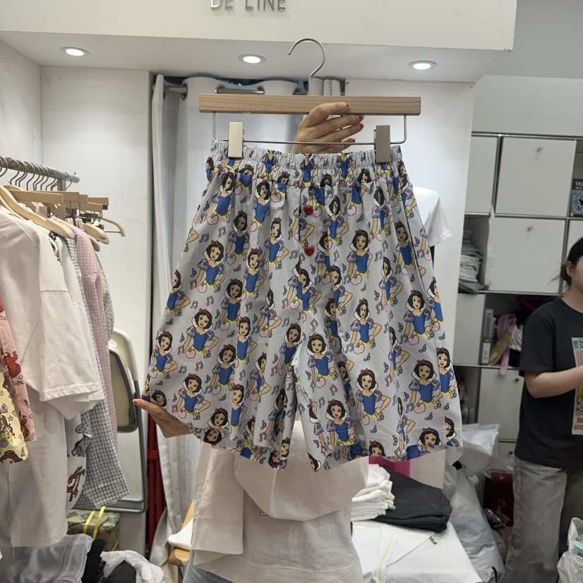 DE LINE韓國直郵㊣女裝新品推薦熱賣25春夏人氣時尚休閑短褲DE LINE短褲