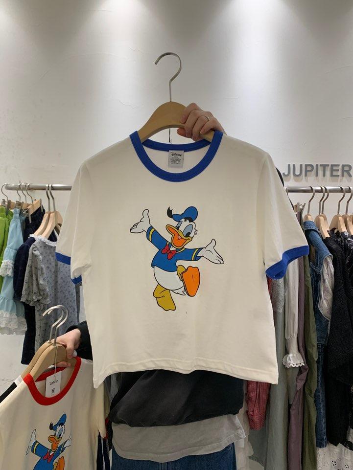 JUPITER韓國㊣直郵東大門代購女裝新品人氣推薦時尚熱賣T恤鴨JUPITERT恤