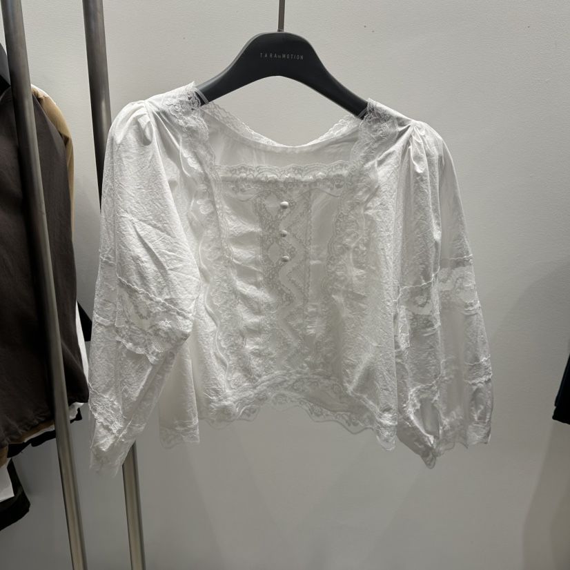 TARABY MOTION韓國㊣直郵東大門代購女裝新品人氣襯衫蕾絲衫TARABY MOTION襯衫/蕾絲衫