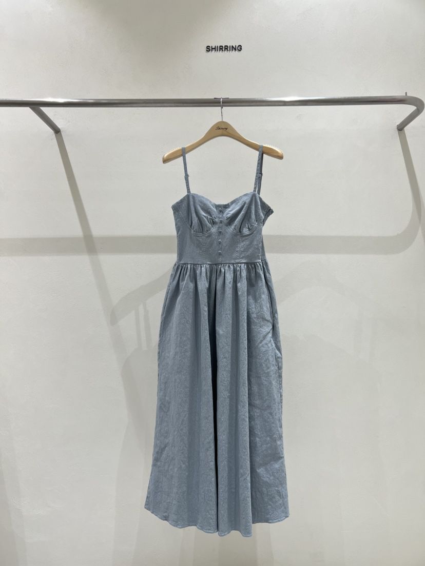 SHIRRING直郵韓國代購㊣女裝新品熱賣25春夏推薦休閑連衣裙SHIRRING連衣裙