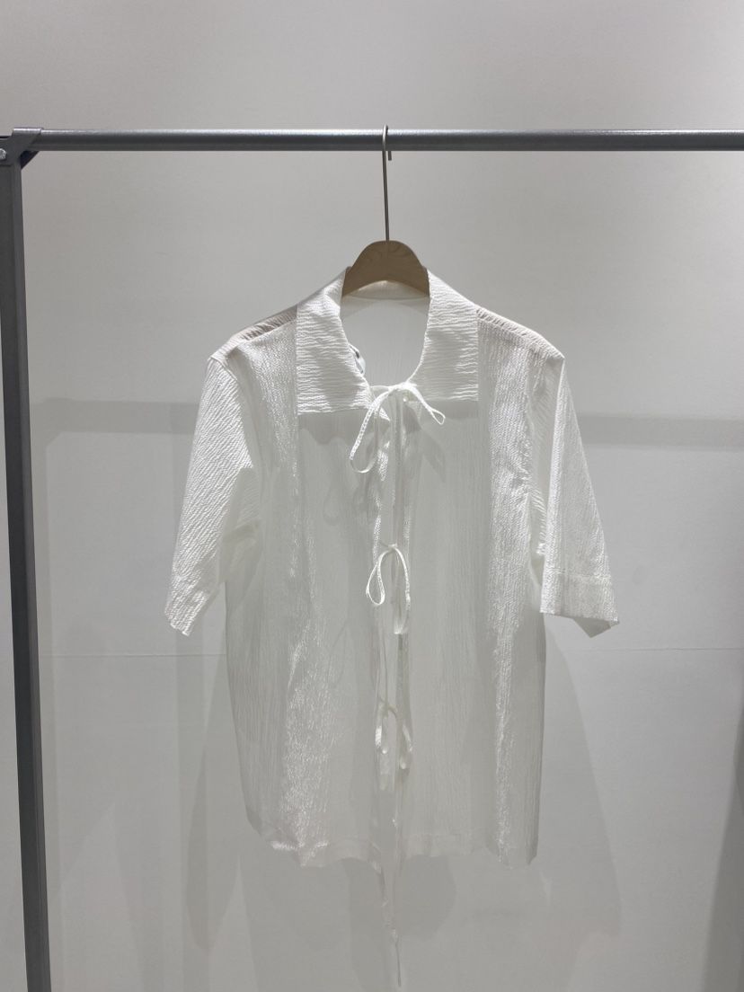 NOPROBLEM直郵韓國代購㊣女裝新品25春夏推薦熱賣襯衫蕾絲衫NOPROBLEM襯衫/蕾絲衫