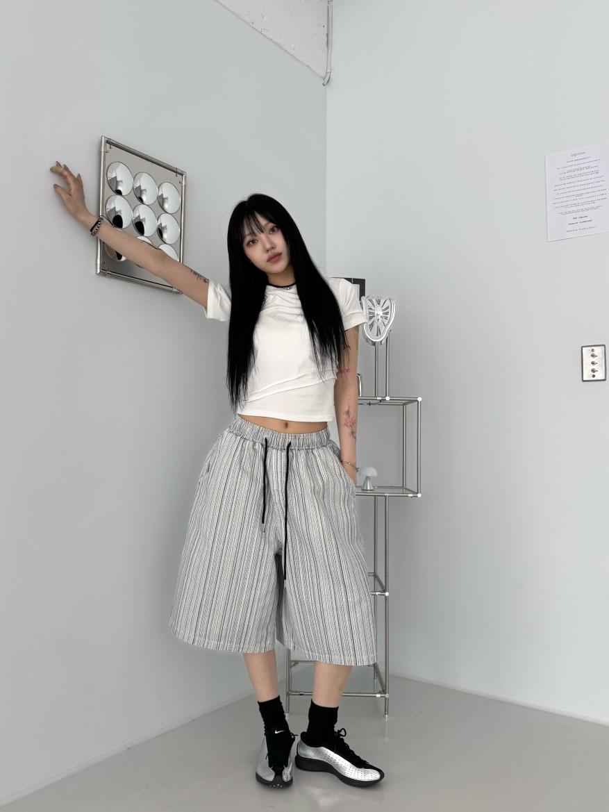 SEEOT直郵韓國代購㊣女裝新品推薦熱賣人氣休閑時尚25春夏短褲GGD短褲