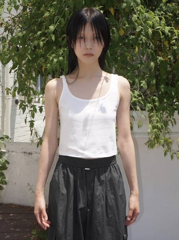 SHOTGUN韓國㊣直郵東大門代購女裝新款熱賣人氣25春夏吊帶背心SHOTGUN吊帶/背心