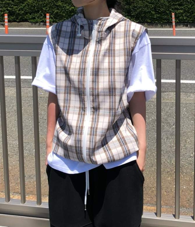SHOTGUN韓國直郵㊣東大門實拍女裝新款25春夏熱賣時尚休閑馬甲SHOTGUN馬甲