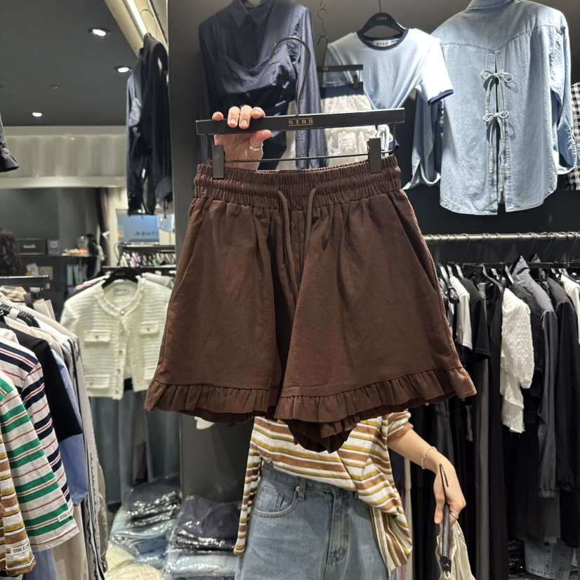 STAR-L直郵韓國代購㊣女裝新品熱賣25春夏人氣推薦時尚短褲STAR-L短褲
