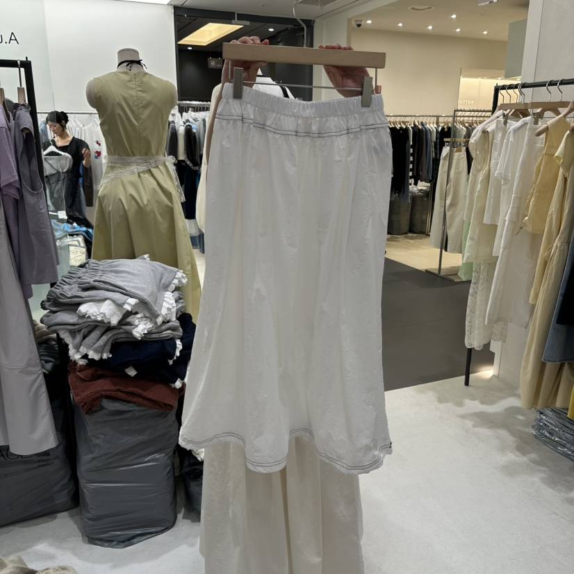 AURA直郵韓國代購㊣女裝新款時尚人氣熱賣推薦休閑25春夏長裙Au ra長裙