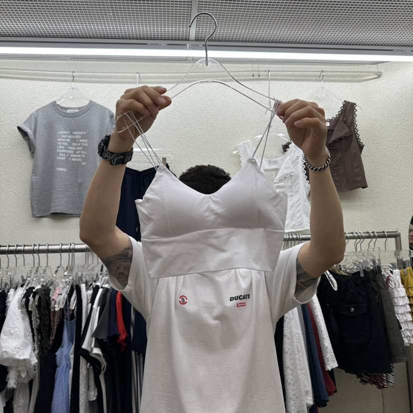 MAGOT直郵韓國代購㊣女裝新款時尚休閑25春夏熱賣人氣吊帶背心IIIΛGOT/MAGOT吊帶/背心
