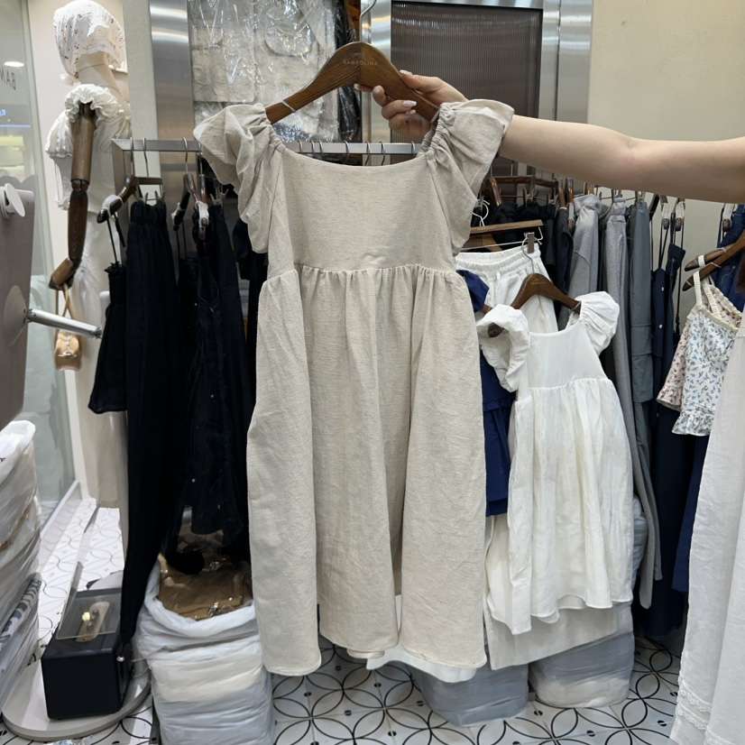 BAMBOLINA直郵韓國代購㊣女裝新品人氣熱賣休閑推薦25春夏連衣裙BAMBOLINA連衣裙