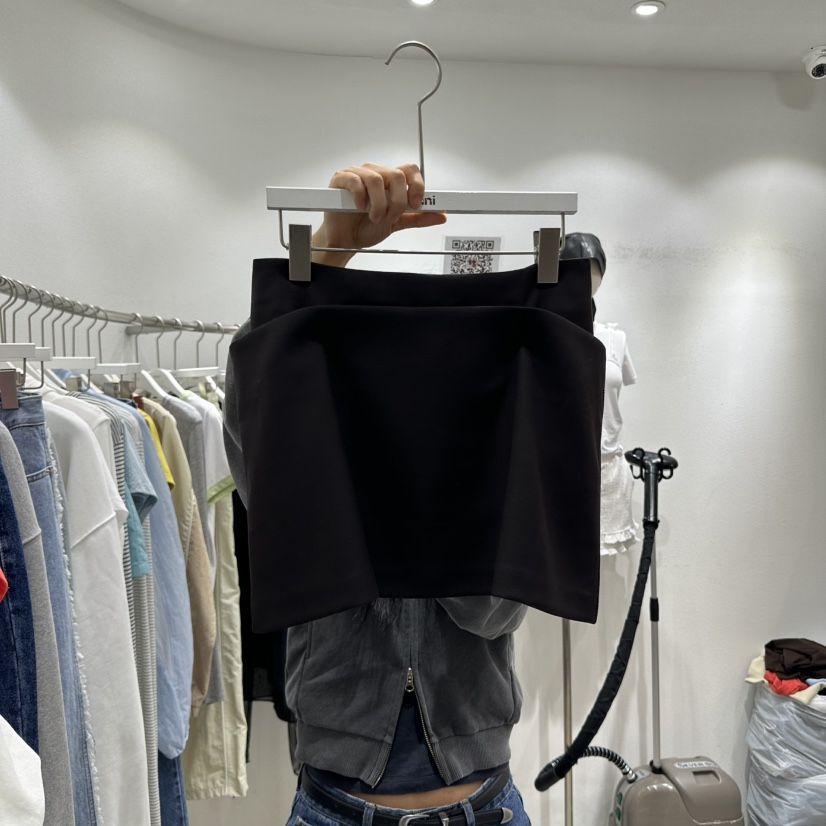 INNI韓國㊣直郵東大門代購女裝新品人氣時尚休閑熱賣短裙絨inni短裙