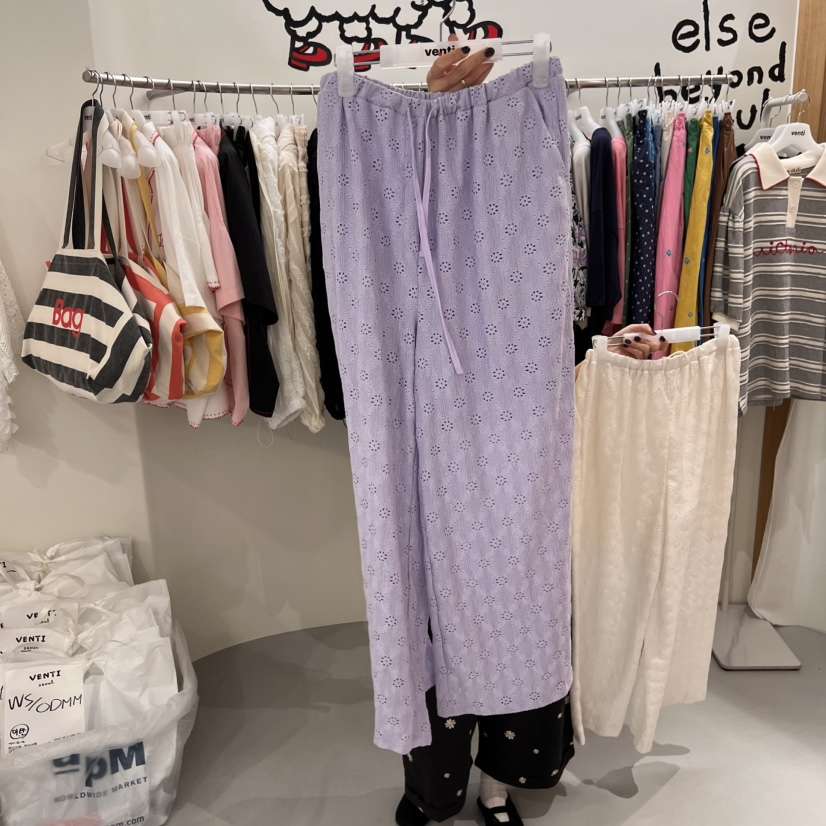 VENTI韓國直郵㊣東大門實拍女裝新品休閑人氣25春夏熱賣休閑褲VENTI休閑褲