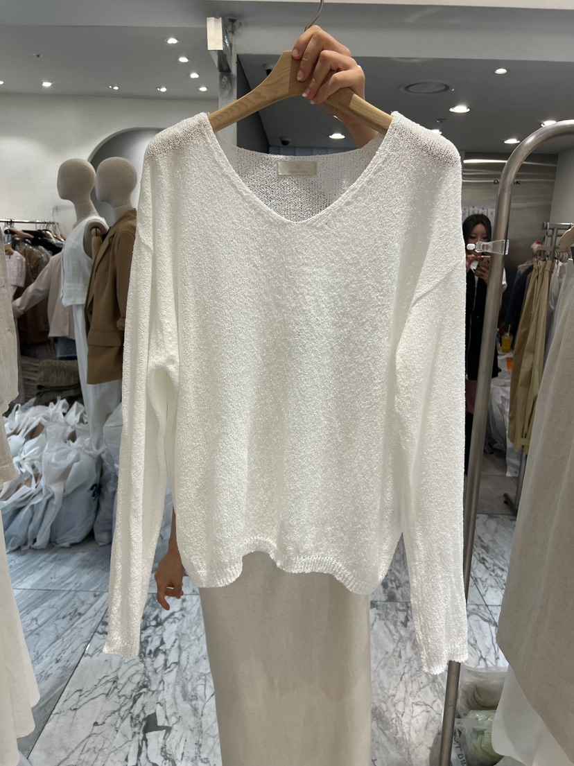 FF直郵韓國代購㊣女裝新款休閑25春夏人氣時尚推薦熱賣針織衫FF/SUNDAY針織衫