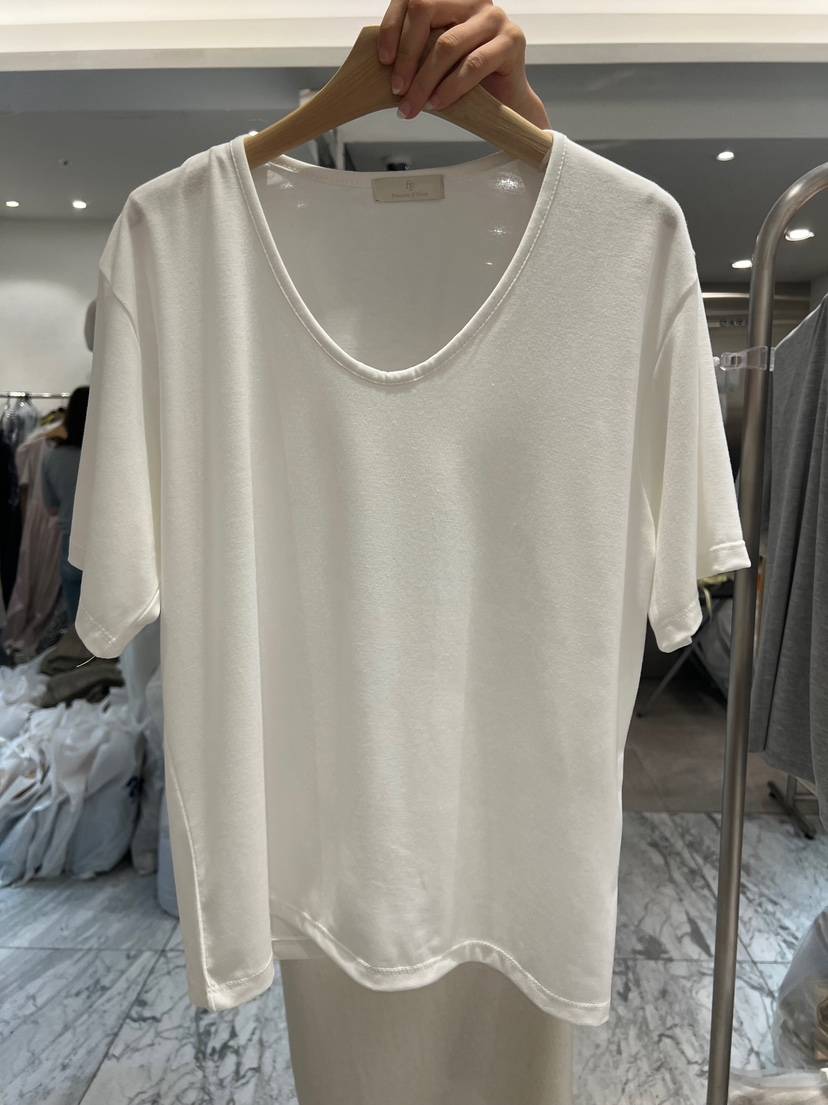 FF韓國㊣直郵東大門代購女裝新品25春夏時尚休閑熱賣推薦T恤FF/SUNDAYT恤