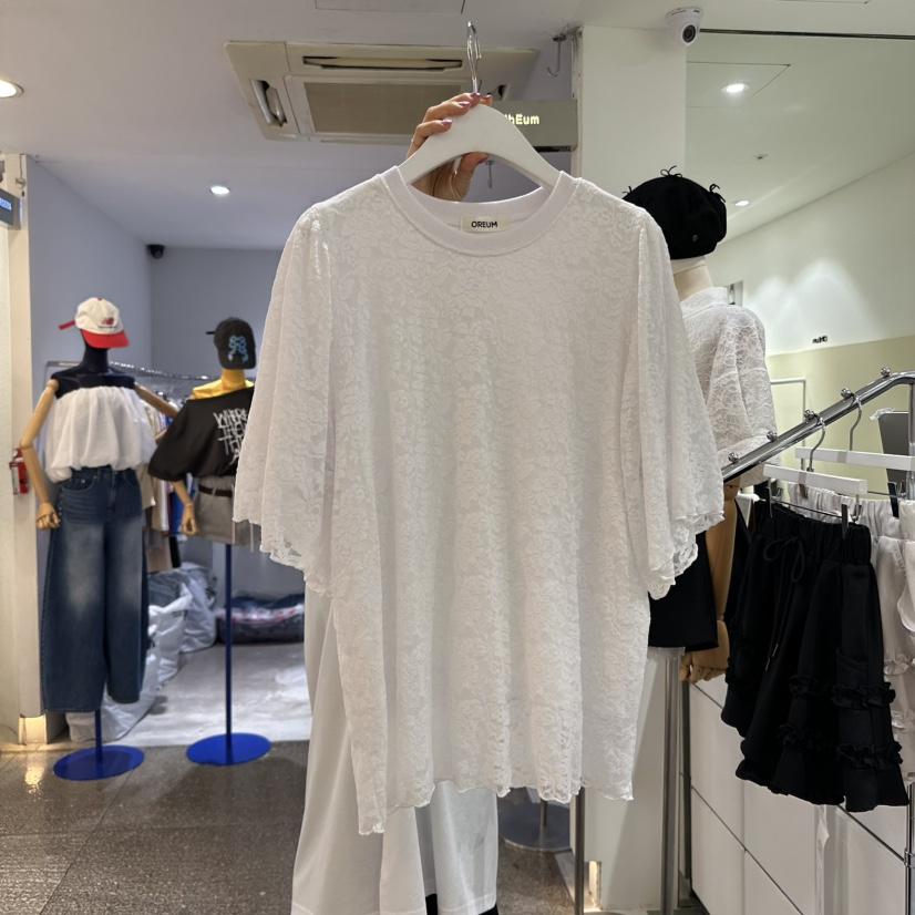 OREUM直郵韓國代購㊣女裝新品休閑時尚推薦熱賣25春夏人氣T恤OihEumT恤