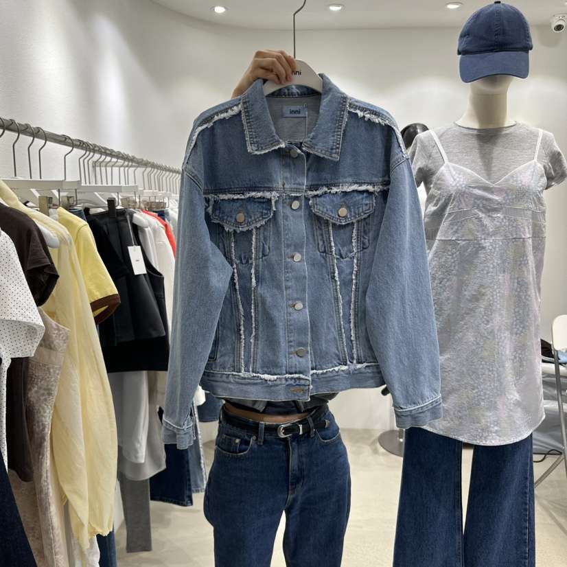 INNI韓國直郵㊣東大門實拍女裝新品推薦人氣時尚熱賣25春夏夾克inni夾克