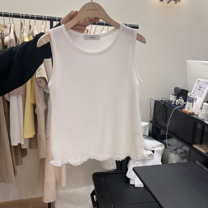 SPAGHETTI韓國直郵㊣東大門實拍女裝新品人氣熱賣時尚吊帶背心spaghetti吊帶/背心