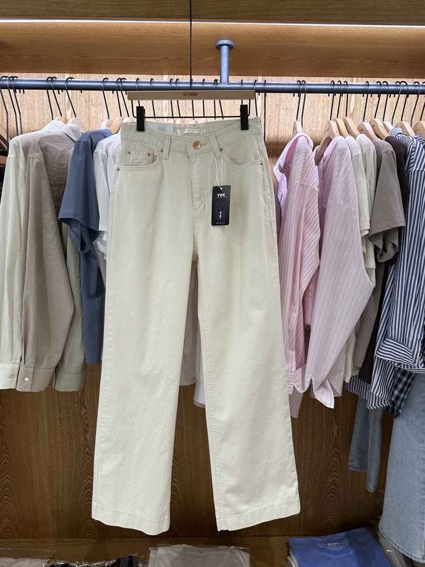 HI YANN韓國㊣直郵東大門代購女裝新品時尚推薦熱賣牛仔褲HI YANN牛仔褲