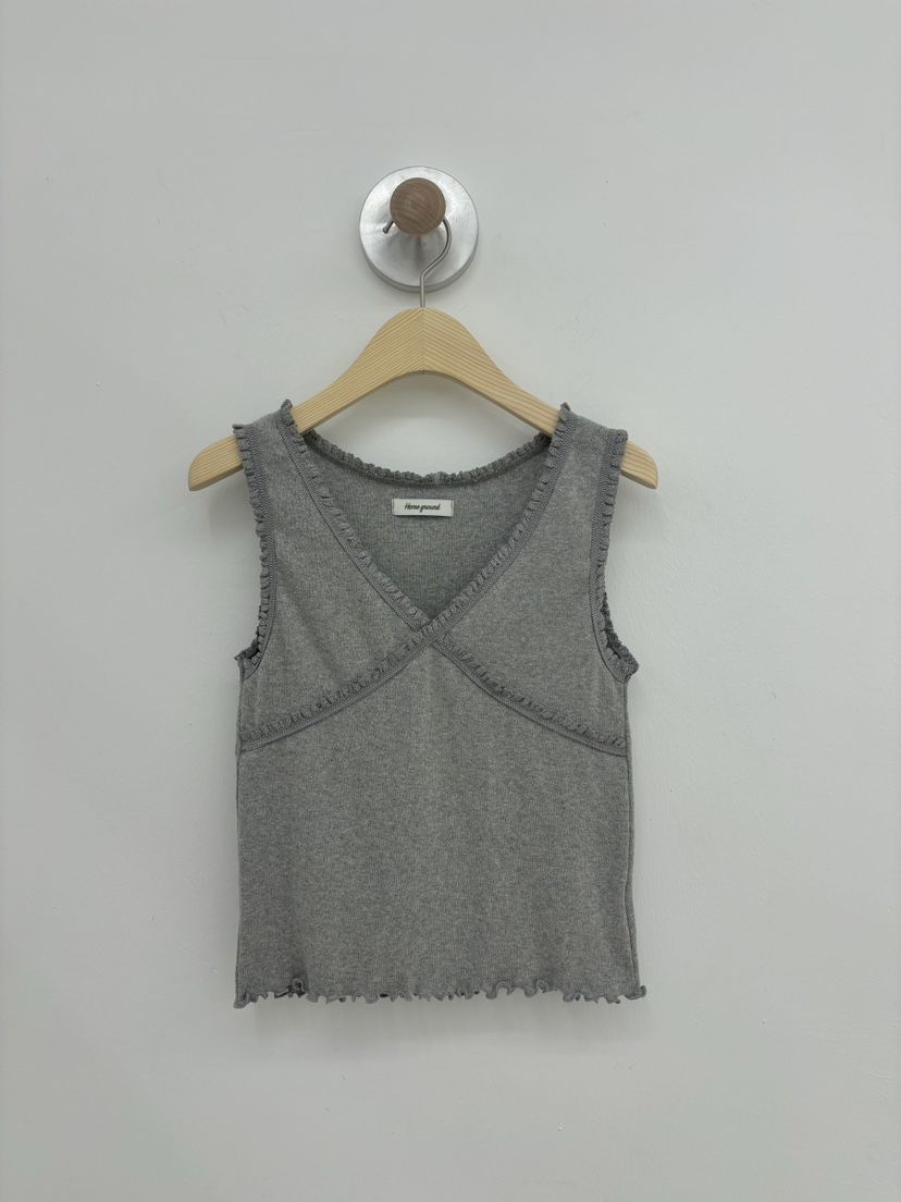 HOME GROUND直郵韓國代購㊣女裝新品熱賣休閑25春夏吊帶背心HOME GROUND吊帶/背心