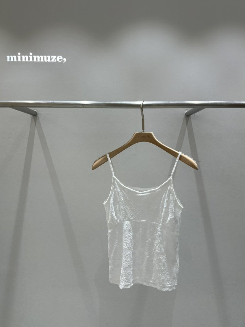 MINIMUZE韓國直郵㊣女裝新品人氣休閑推薦25春夏熱賣吊帶背心MINIMUZE吊帶/背心